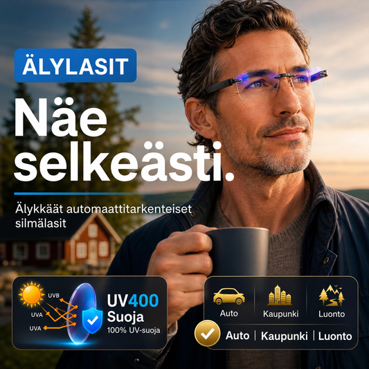 👓 50% RABATT! ✨ Intelligente Autofokus-Brille – Jena-Optik-Technologie, TÜV-geprüft & Blaulichtschutz – Ideal für Kurz‑, Weit‑ & Alterssichtigkeit 🇩🇪