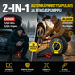 2-in-1 Autonkäynnistysapulaite ja rengaspumppu – käynnistä auto ja täytä renkaat yhdellä laitteella!