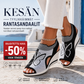 Naisten rennot peep-toe-malliset korolliset rantasandaalit