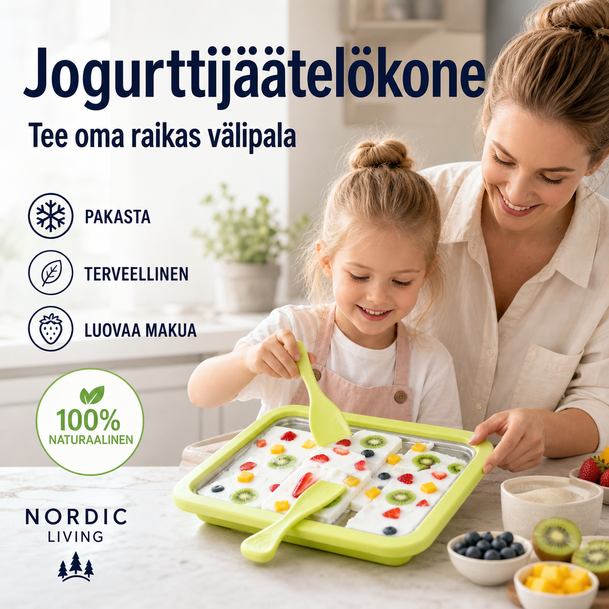 🌈Kesän 2026 kuuma ale❄️Jogurttijäätelökone