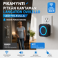 ⚡ PIKAMYNTI 📶 Pitkän kantaman langaton ovikello LED-vilkulla 🔔 Kodin perustarvike