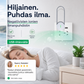 Kannettava, hiljainen USB-liitännällä varustettu negatiivisten ionien ilmanpuhdistin