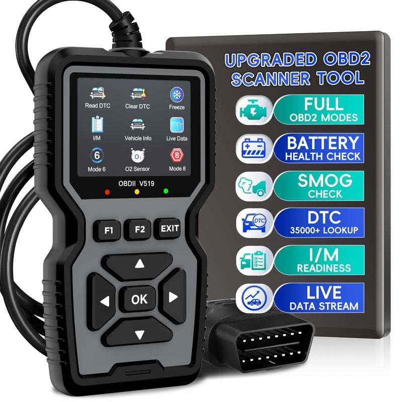 ⏳LAST DAY SALE 50% OFF!!🔥OBD2 Advanced Diagnostic Tool Professional Engine Code Reader Reset Real-Time Data