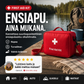 Kannettava suurikapasiteettinen ensiapulaukku olkahihnalla