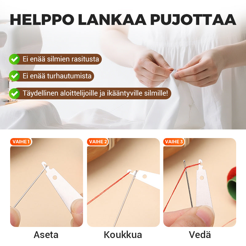 🧵37-osainen ompelutyökalusarja – kaikki mitä tarvitset luomiseen ja korjaamiseen tyylillä ✂️✨
