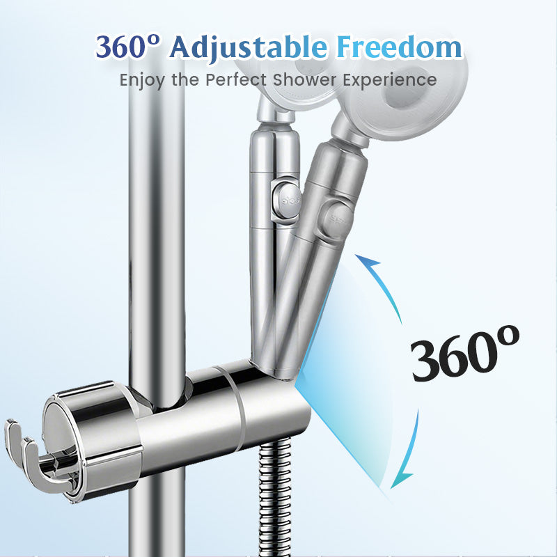 🚿💥50 % ALENNUS – Käsisuihkun pidike ilman poraamista