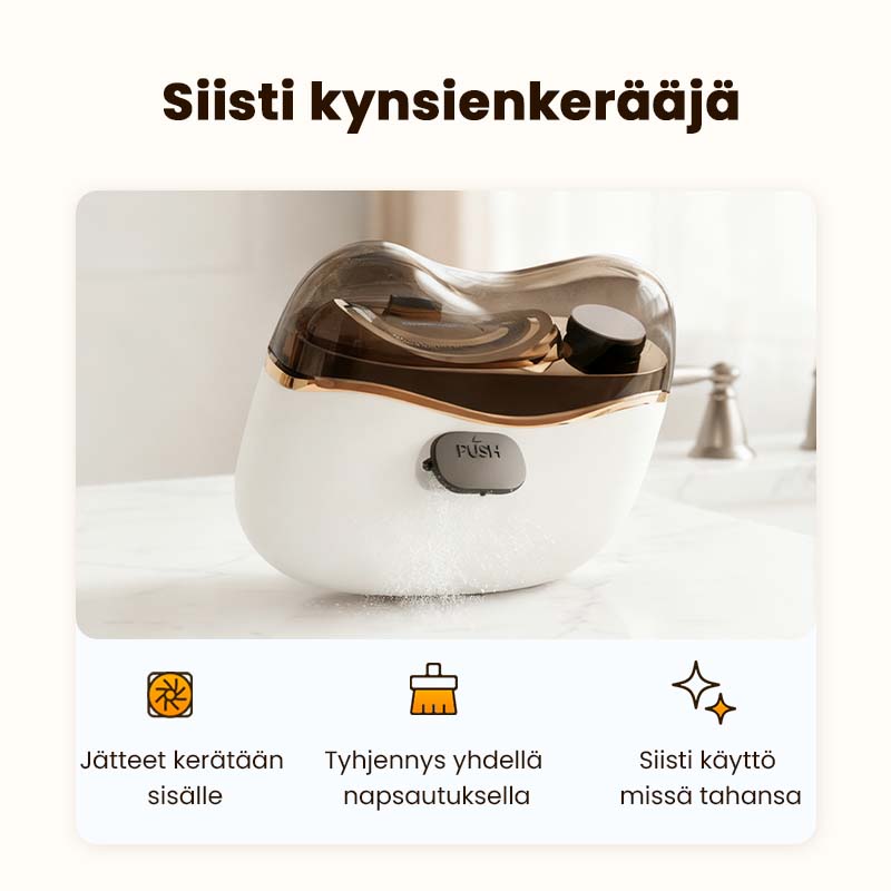 🚨 Ennennäkemättömän alhainen hinta — älä missaa! 💅 2-in-1 sähköinen kynsileikkuri & kiillotuskone