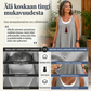 ⏰Alennusmyynnin viimeinen päivä: 50 %:n alennus 💃Rento ja väljä, hihaton kaksiosainen olkaimeton mekko naisille