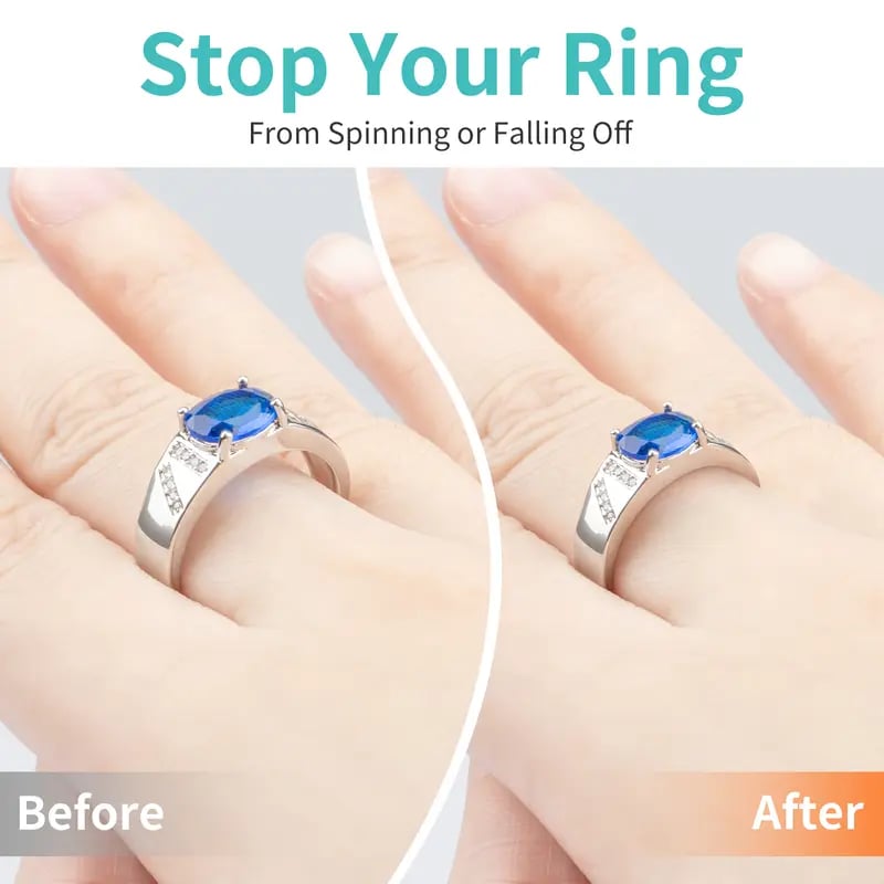 💍Sormuksen kokoa säätävä rengas löysille sormuksille