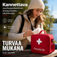 Kannettava suurikapasiteettinen ensiapulaukku olkahihnalla