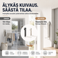 Imukupilla varustettu pidennettävä taittuva kuivausteline