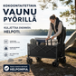 Kokoontaitettava vaunu pyörillä