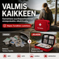 Kannettava suurikapasiteettinen ensiapulaukku olkahihnalla