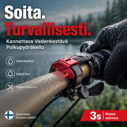 Kannettava Vedenkestävä Polkupyöräkello