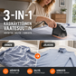 3-in-1-käsikäyttöinen vaatesuutin