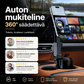 Auton mukiteline – 360° säädettävä, vahva N52-magneetti, yhden käden käyttö, sopii kaikkiin puhelimiin, vakaa magneetti- ja puristinmalli turvalliseen ajoon.