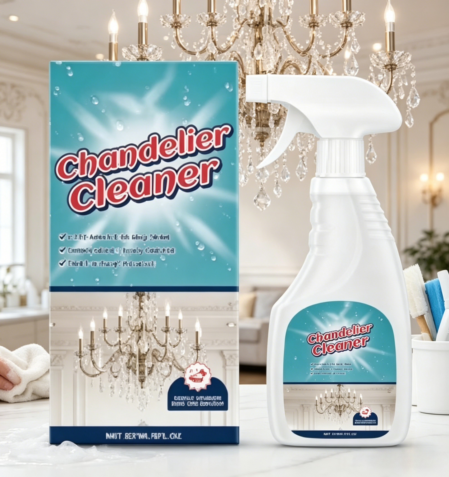 Kattokruunun puhdistus- ja hoitospray