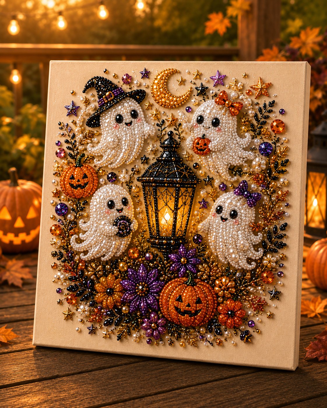 🔥 Viimeinen päivä, 50 %:n alennus  👻✨ Halloween-helmi-askartelupaketti – Muuta pienet helmet kammottavan söpöiksi taikuuksiksi
