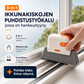 3-in-1-ikkunakiskojen puhdistustyökalu, jossa on hankaustyyny