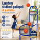 ⏰ -50% ALENNUS NYT! ⛹️ Nopea toimitus 🚚💨 Lasten sisäkori-pallopeli 4 pallolla 🏀