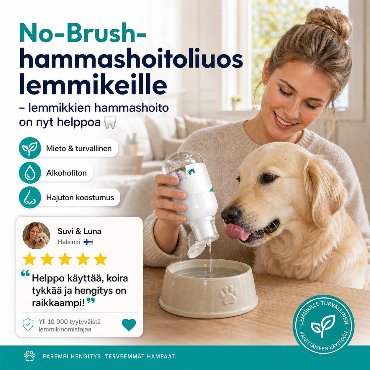 🐾No-Brush Pet Dental Care Liquid– Pet Dental Care Made Easy🦷
