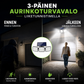 3-päinen aurinkoturvavalo liiketunnistimella