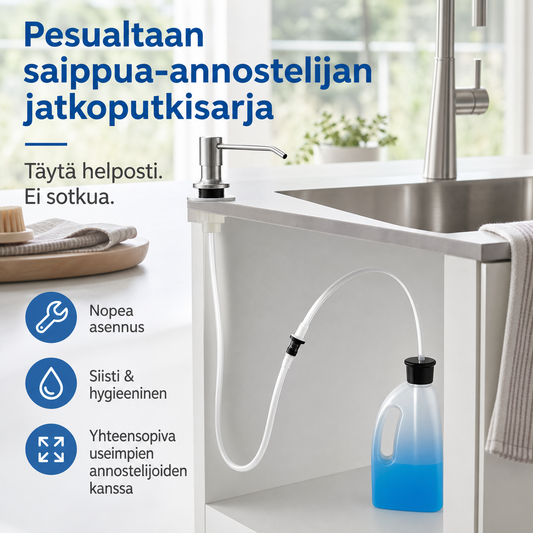 Sink Soap Dispenser Extension Tube Kit