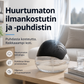 🌫️✨ Huurtumaton ilmankostutin ja -puhdistin 🌿 Kannettava muotoilu 🚚