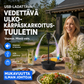 USB-ladattava vedettävä ulkokärpäskarkoitustuuletin