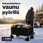 Kokoontaitettava vaunu pyörillä