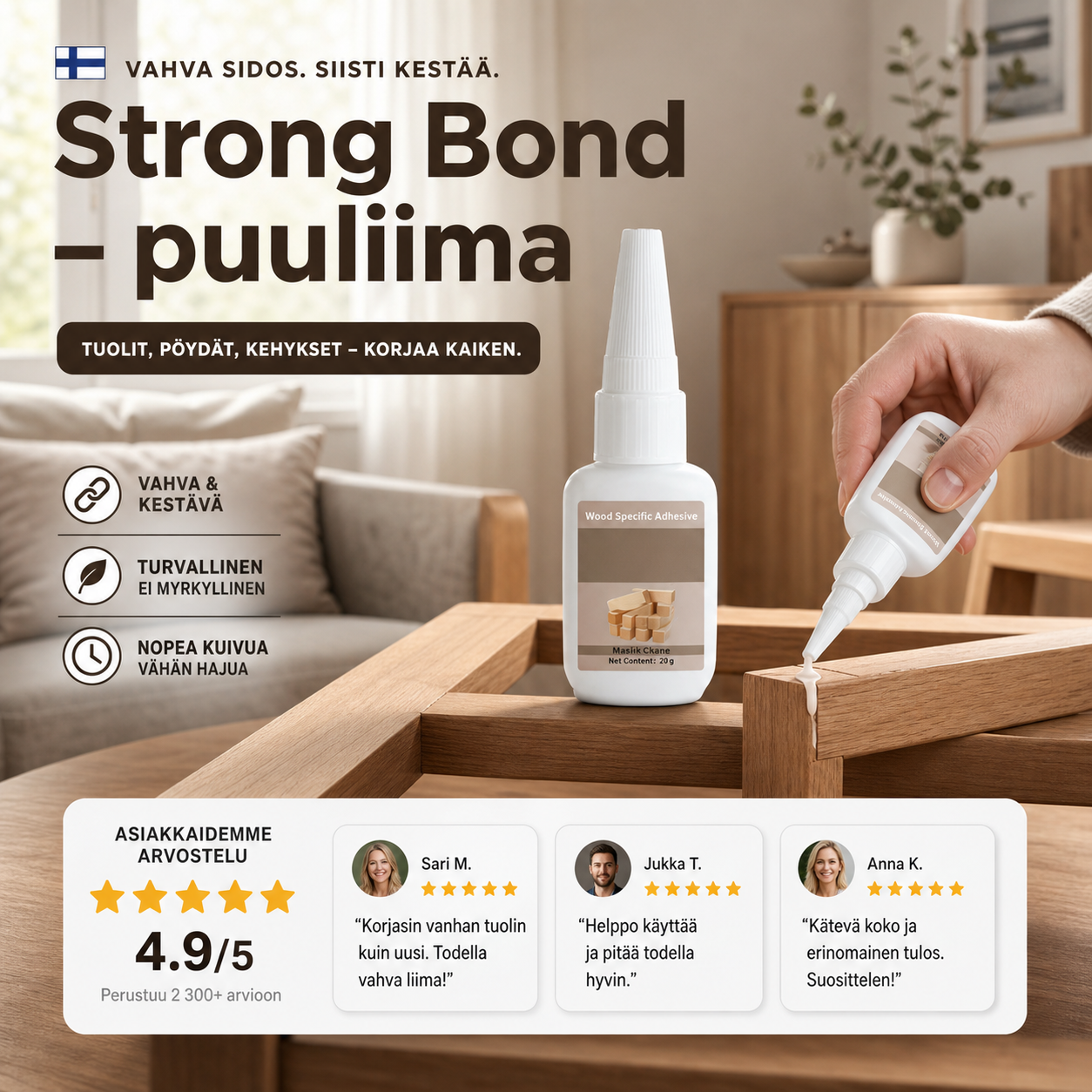 Strong Bond -puuliima