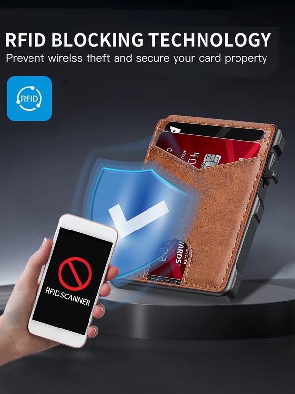 🔥🎁Uutuus: 50% ALENNUS – Miesten ohut lompakko RFID-suojalla