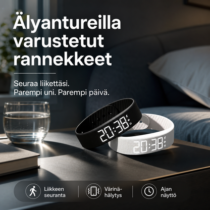 Älyantureilla varustetut rannekkeet