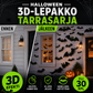 Halloween-3D-lepakkokoristeiden tarrasarja