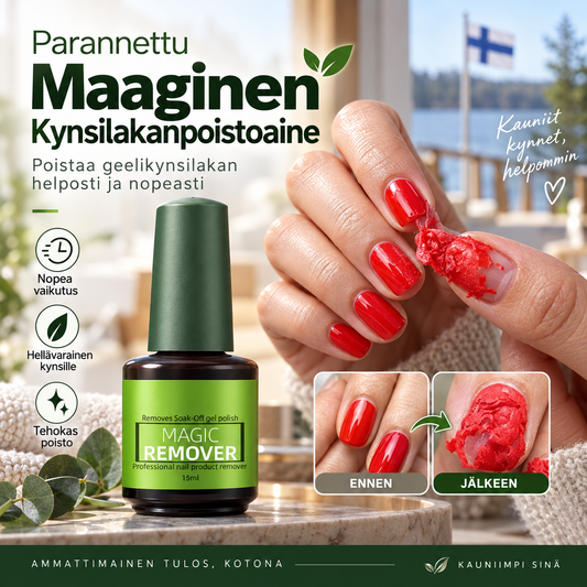 Parannettu Maaginen Kynsilakanpoistoaine