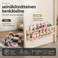Poraton seinäkiinnitteinen kenkäteline