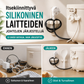 Itsekiinnittyvä silikoninen laitteiden johtojen järjestelijä