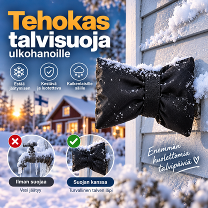 🥶 Älä anna pakkasen rikkoa hanaasi! Tehokas talvisuoja ulkohanoille