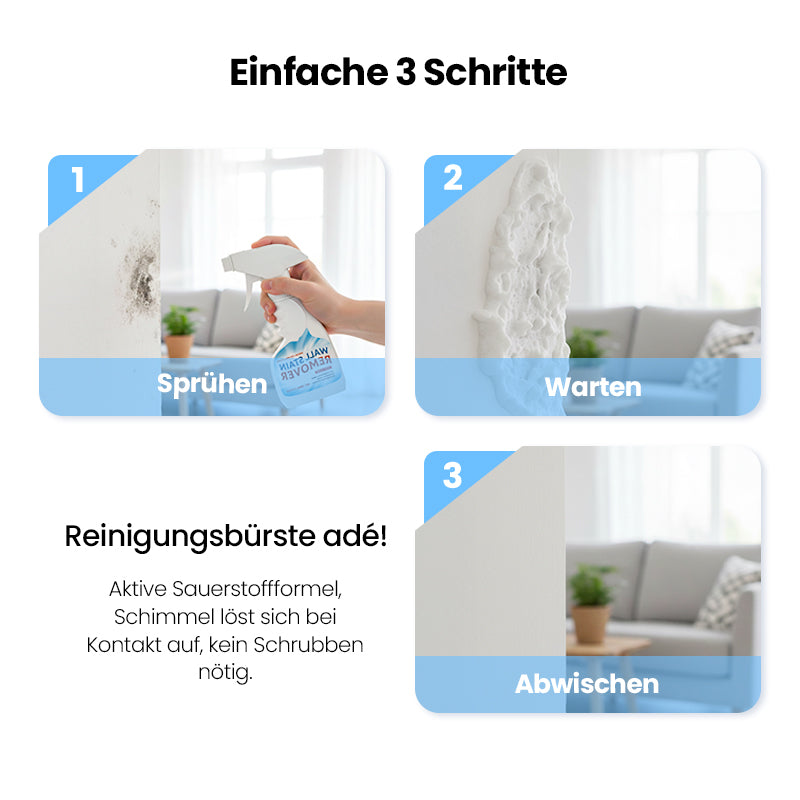 🔥AKTION 2026🔥 Hochwirksames Schimmel-Entfernungs-Spray - Verhindert erneutes Schimmelwachstum 🚫🍄
