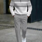 🔈🔈50 % ALENNUS🔥 Miesten graafinen collegepaita ja housut -setti