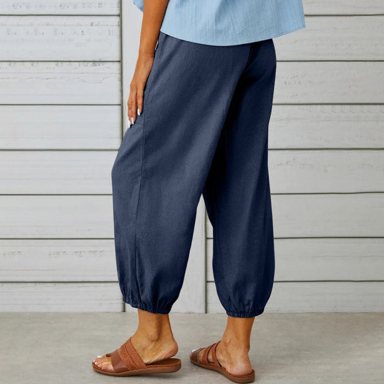 🔥New Arrival Hot Sale 🔥Naisten löysät suorat leveälahkeiset housut
