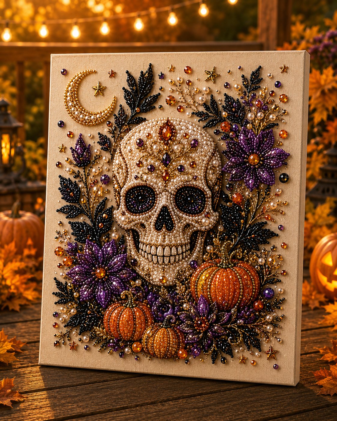 🔥 Viimeinen päivä, 50 %:n alennus  👻✨ Halloween-helmi-askartelupaketti – Muuta pienet helmet kammottavan söpöiksi taikuuksiksi