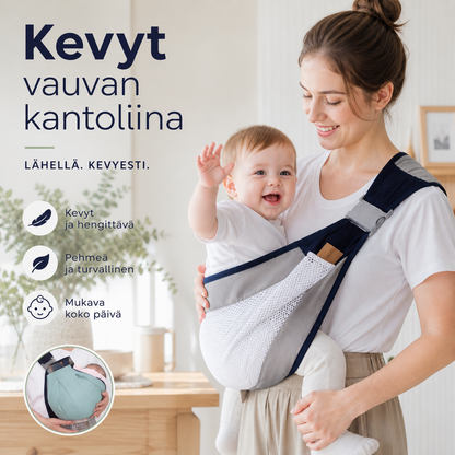 Kevyt vauvan kantoliina