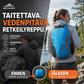 🔥🎁 2+1 ILMAISEKSI!!🥳 💞 YLI 50 000 KAPPALETTA MYYTY! ⚡🎒 Taitettava, vedenpitävä retkeilyreppu