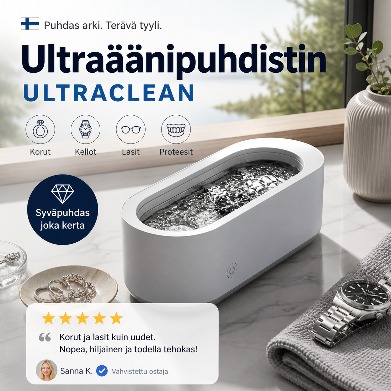 ✨Ultraäänipuhdistin | ULTRACLEAN