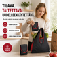 Ison tilavuuden taitettava uudelleenkäytettävä ostoskassi