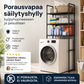 Porausvapaa säilytyshylly kylpyhuoneeseen ja pesutilaan