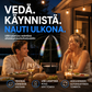 USB-ladattava vedettävä ulkokärpäskarkoitustuuletin