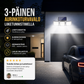 3-päinen aurinkoturvavalo liiketunnistimella