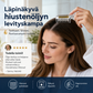 Läpinäkyvä hiustenöljyn levityskampa – tasainen levitys ja helppo käyttö!